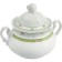 Menuet sugar, decor "Rose, green layering", 350 ml