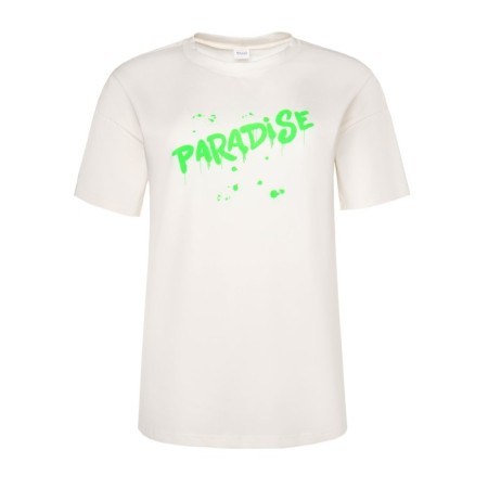Women's T-shirt Minaku "Paradise" Color Ecrew, rr 44-4