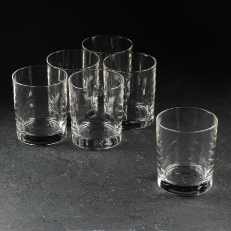 Set of glass glasses, 240 ml, 6 pcs