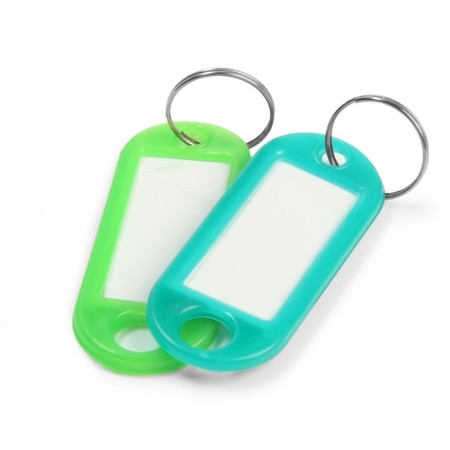 Tag for keys allur, plastic, color mix-2