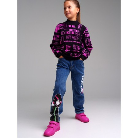 Jeans for the girl PlayTode, height 164 cm-3