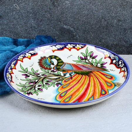 Largan Rishtan ceramics "Firebird" 28 cm, mix-13