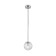 Suspended lamp Maytoni Mod061PL-01CH, 1HE27, 40W, 15x15x150 cm, chromium color