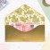 Money envelope "Congratulations!" Golden branches, software, embossing, 19 x 9 cm