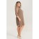 Women's dress, size 52, brown color