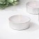 A set of tea candles, 3.8x1.6 cm, 3.5 hours, 12 g, 30 pieces, white