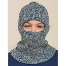 Children's hat, size 51-52, gray color