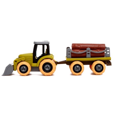 The designer of the screw "Tractor Lesozar", with a screwdriver-2