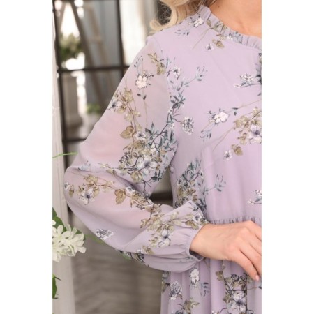 Women's dress, size 50, lilac color-11