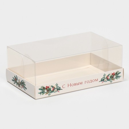 Box for dessert "Frigs", 22 x 8 x 13.5 cm, New Year