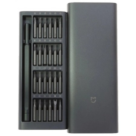 Slate Xiaomi Mi Precision Screwdriver Kit (BHR4680GL), 24 nozzles, for accurate work
