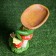 Garden figure "Drill with a tray" 20x22x36cm