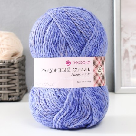 Yarn "Rainbow Style" 25% wool, 75% pan 200m/100g (1139 m)