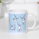 Sublimation mug "I see you, you do not work", 320 ml, with application