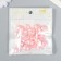 Beads for creativity plastic "Flower Pearl" set 40 pcs pink 1.5x1.5 cm