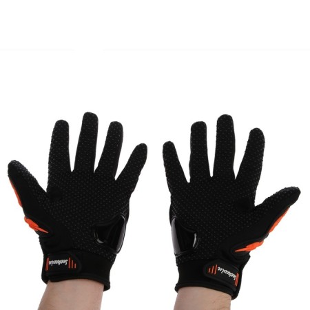 Motorcycle gloves with protective inserts, Seek Win, size M-1