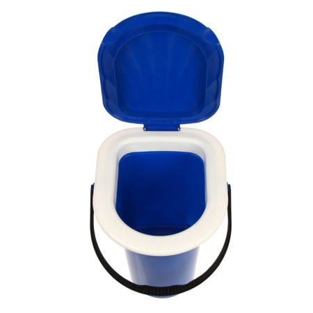Bucket-hut, h = 38 cm, 18 l, removable chair, blue-3