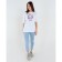 T -shirt "Marie" cats aristocrats Oversize, white color