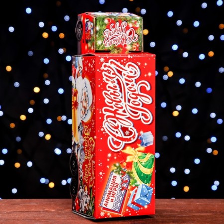 Gift box "New Year's delivery", truck 34.5 x 11 x 11 cm-4
