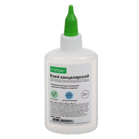 Chancellery glue 85g, Hatber, with a dispenser