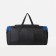 Road bag, 3 parts on lightning, external pocket, long belt, black/blue color