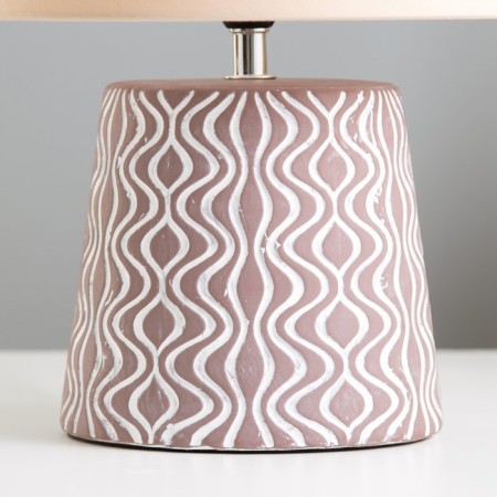 Maura table lamp E14 40W coffee 23x23x33 cm Risalux-3