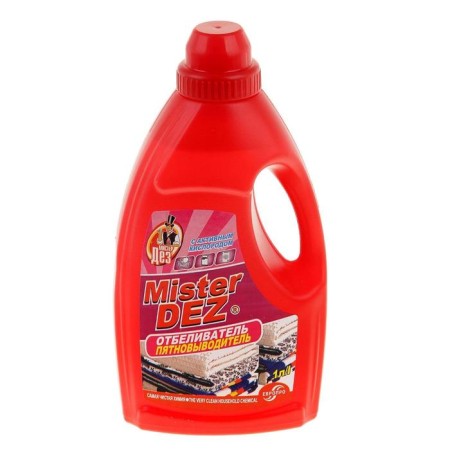 Bleach Mister Dez, gel, for tissues, oxygen, 1 liter-1