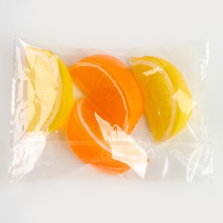 Figure for crafts and decor “Slopes Orange, Lemon”, set 4 pcs., Size 1 pc. - 5 × 2.3 × 3 cm-4