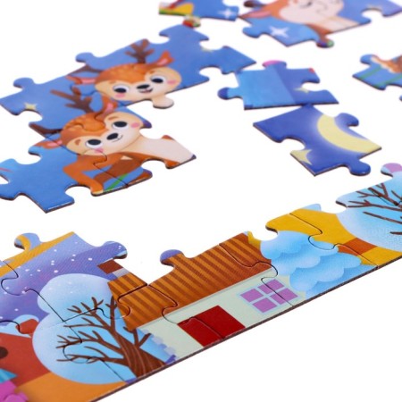 A set of puzzles for creativity "New Year", in the package-6