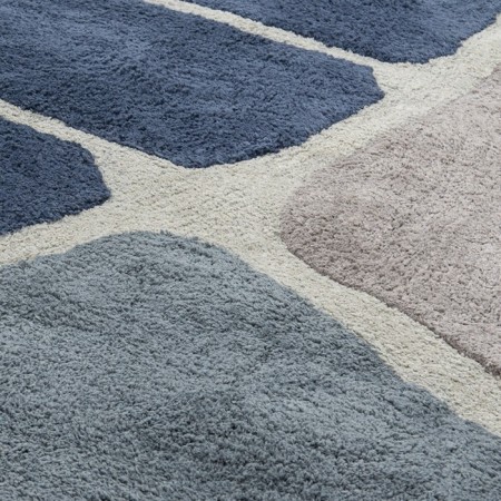 Cotton carpet with Tea Plantation Terra, size 200x300 cm-6
