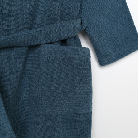 Terry robe of children's "Always the first" p. 32 (110-116 cm), sea wave-9