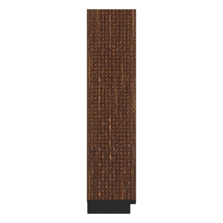 Mirror in the baguette frame, mosaic antique copper 70 mm, 67x67 cm-2