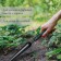 Corneumer, length 48.5 cm, metal handle with a rubber pen, Greengo