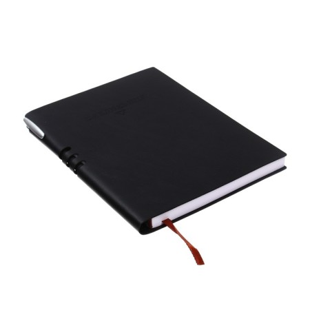 The diary is low, PVC cover, A5 format, 140 l, cell, with a pen, classic, mix-4