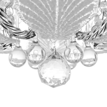 Chandelier 55647/400 CR chrome 4x40W E14 LED PDU 40x40x21cm-6