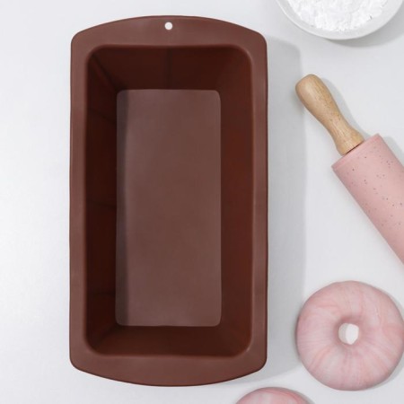 Baking uniform "Bread", silicone, 25.5 × 13 × 6.5 cm, color mix-1