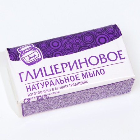 Glycerin soap in paper packaging, 160 g-2