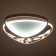 Chase with DNO "Malva" LED 120W 3000-6000K white-gold 50x45x7 cm Bayerlux