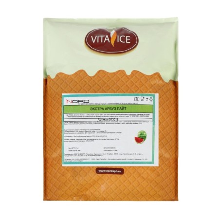 Dry mixture for soft ice cream "Vita Ais Light" watermelon, 1 kg-3