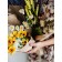 Artificial flower "Eremurus Field", height 75 cm, yellow color