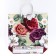 Package "Flowers on olive", plastic with a plastic pen, 36x37 cm, 100 μm