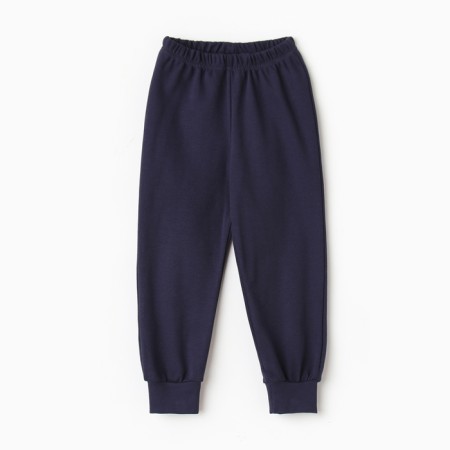 Pants for boys, dark blue color, height 122 cm