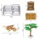 Set of figures "on the farm", 8 items