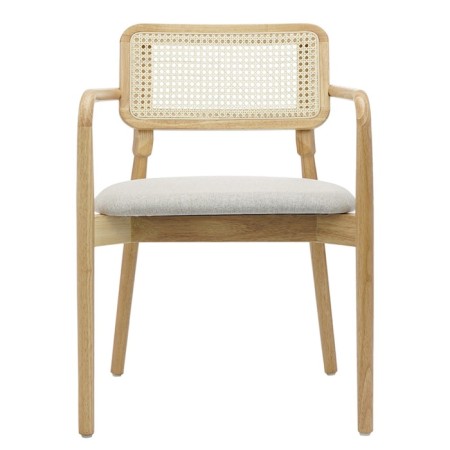 Barney chair, 555 × 570 × 800 mm, color natural wood-6