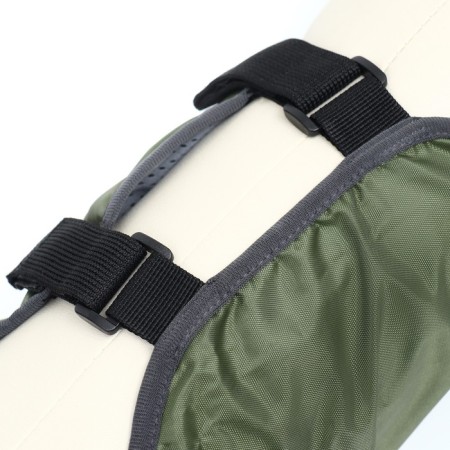 Postoperative bib for dogs weighing 10-16 kg, size L (OG 45, from 45 cm), green-1