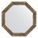 Mirror in the baguette frame, an old tree with weaving 70 mm, 68x68 cm