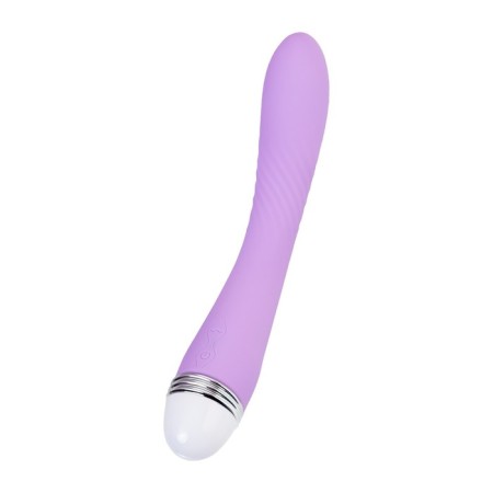 Vibrator Flovetta by Toyfa Lantana, silicone, purple color, 22 cm-9