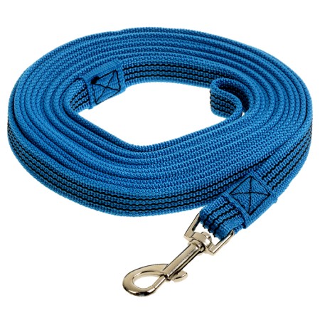 Land "Zononic" Kapron with latex thread, blue, 5 m x 2 cm, blue