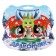 Carnival glasses "Dragon" Plastic, cardboard