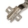 Loop Slide-on, angle of lip 30 °, with a response bar h = 2 for Eurovint, an opening angle of 90 °